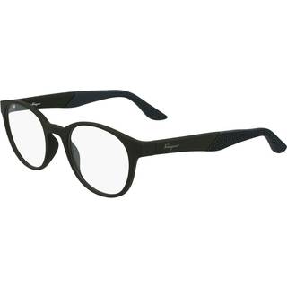 Ferragamo Mand SF2909 301 Optiske stel Acetat Grøn Rund