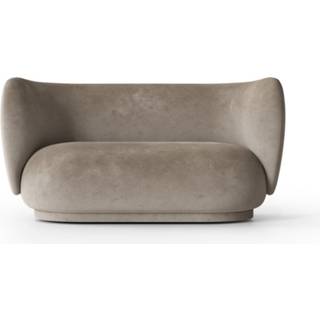 Rico Sofa 2 - Faded Velvet - Beige