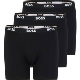 BOSS 3pak underbukser/boxershorts i sort til herre