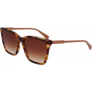 Longchamp LO719S 238 56 Solbriller Kvinder Brun - Brown Horn - 56mm