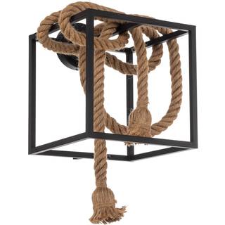 Lucande Vlados væglampe, bur, 29 cm