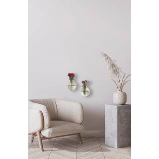 Winkee - Vase - Wall Vase Dahlia - Sæt med 2