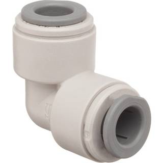John Guest Acetal Copolymer Tube Fitting Union Elbow 5/16 """" Tube OD (pakke med 10)