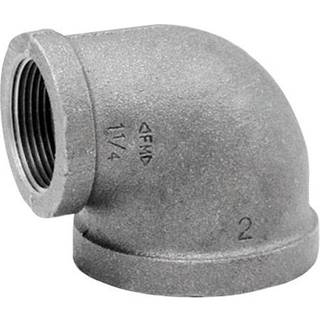 Albue 90 BLK 2x1-1/2 """" CP (pakke med 1)