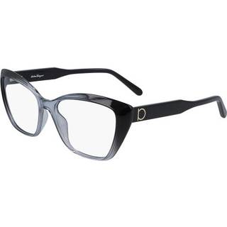 Ferragamo Kvinde SF2854 7 Optiske stel Nylon Grå Geometrisk