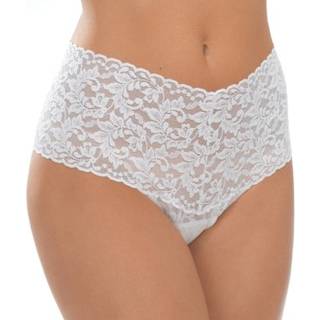 Hanky Panky Signature Lace Retro Thong - White - One Size