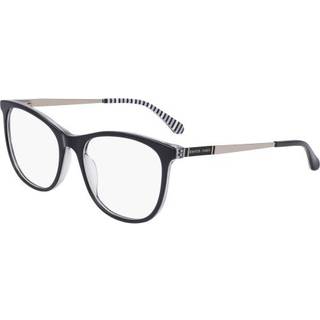 Draper James DJ5034 001 53 Briller Kvinder Black - Shiny Black On Clear - 53mm