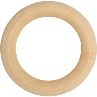 Go Handmade Træring, 75 mm 1 stk træring med diameter 75 mm fra Go Handmade..