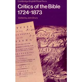 Critics of the Bible, 1724–1873