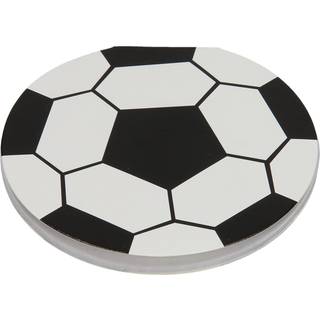 Notesbog med fodboldtema, rund - 1 stk.