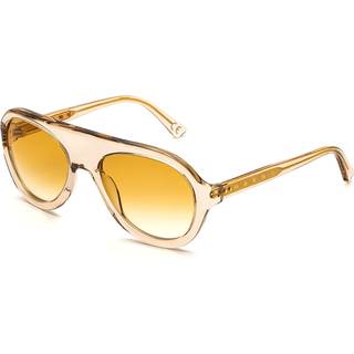 Marni Mount Toc Black GVG 57 Solbriller Mænd Krystalklar - Transparent Resin Orange - 57mm