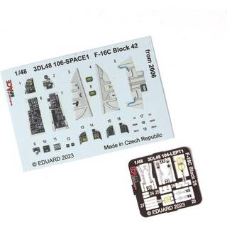 F-16C Block 42 from 2006 SPACE 1/48 for KINETIC