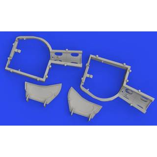 Bf 109K-4 wheel bays PRINT 1/48