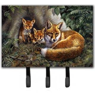 """" Caroline's skatte en familie af ræve derhjemme snor eller nøgleholder BDBA0283TH68 triple """"