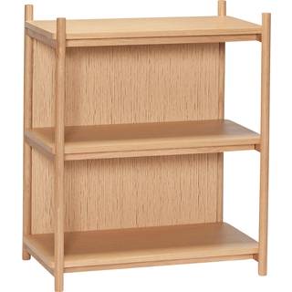 Hübsch Heritage egetræsreol på 75x44x88 cm