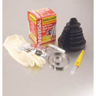 Bailcast CVS18 Universal Split Constant Velocity Joint Gaiter Boot Replacement Kit Black