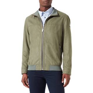 bugatti Herren Jacke grün unifarben