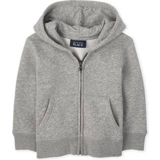 B?rnenes sted baby drenge og sm?barn lynl?s op Hoodie School Uniform Pullover Sweater Smoke 3t US