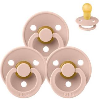BIBS Rund Colour Sut - Sampak - 3 stk. - Str. 3 - Blush