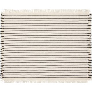 Broste Copenhagen Elouise bordbrik 41,5x32 cm Benhvid-sort