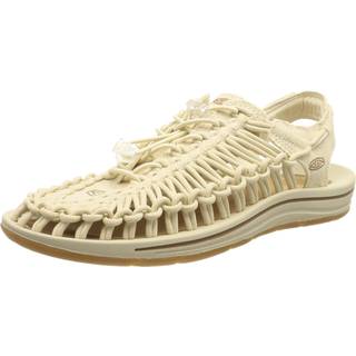 Uneek Sandaler, Natural/Canvas/Birch, 43
