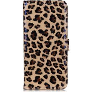Nokia 3.4 Læder Flip Cover m. Pung - Leopard