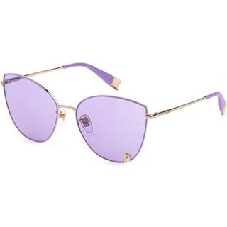 Furla SFU598 0F78 58 Solbriller Kvinder Guld - Rose Gold Glossy Lilac - 58mm