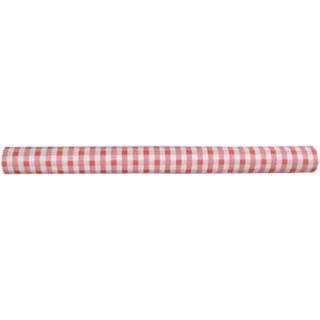 TableSMART rulledug papir Damask kvalitet 50mx120cm rød og hvid