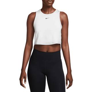 Kort Nike One Classic Dri-FIT-tanktop til kvinder - hvid - XL (EU 48-50)