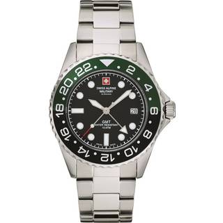 Swiss Alpine Military GMT Dark Green Herreur