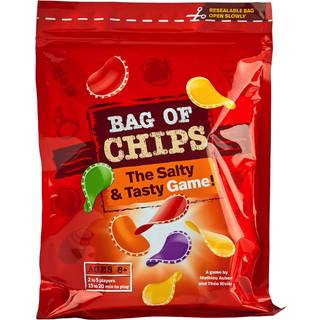 Blue Orange Games Bag of Chips Board Game - Family eller Adult Party Strategy Board Game for 2 til 5 spillere. Anbefalet til 8 ?r og op.