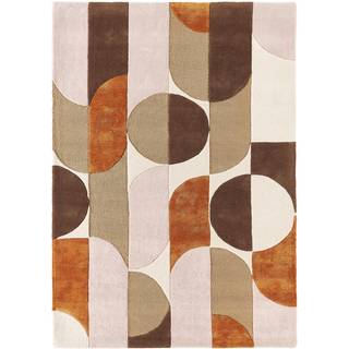 Kortluvet uldtæppe Camden