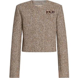 ChloÃ© Wool-blend tweed jacket - multicoloured - XL+