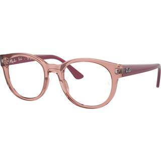 Ray-Ban RX7227 8314 51 Briller Mænd Lyserød - Transparent Pink - 51mm
