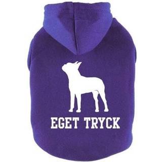 Design Din Egen Hættetrøje til hunde - Lilla / Størrelse 45
