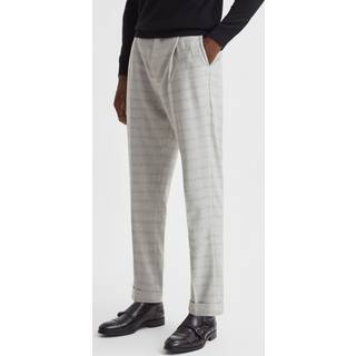 Reiss Ridge Slim Fit Prince of Wales rullesøm Bukser32r