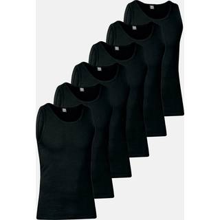 Tanktop 6-pak | Økologisk bomuld | Sort