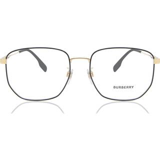 Burberry Mand BE1352D 1318 Optiske stel Stål Sort Transparent Geometrisk Normal