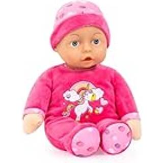 Bayer Design Min Første Baby Dukke med lyde 30cm - Mørk Pink