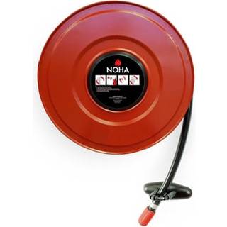 NOHA slangevinde type 1 30 m x 25 mm slange Ø600 x 230 mm - Rød