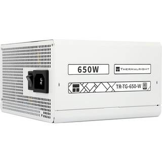 Thermalright TG (Modular) Hvid - Strømforsyning - 650 Watt - 120 mm - ATX 3.0 - 80 Plus Gold certified