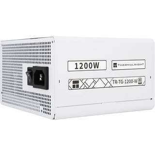 Thermalright TG (Modular) Hvid - Strømforsyning - 1200 Watt - 120 mm - ATX 3.0 - 80 Plus Gold certified