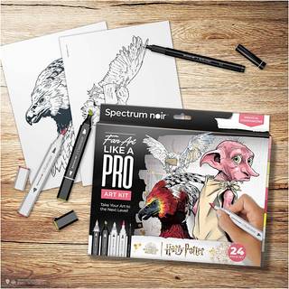 DIY Kit: Harry Potter Magiske Følgesvende Illustration