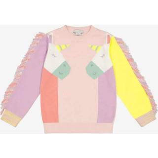 Stella McCartney Kids Embroidered cotton sweatshirt - multicoloured - Y 14