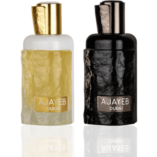 Lattafa Ajayeb til Unisex 2 -stykker Eau de Parfum -gavesæt (Dubai for Men Dubai Potrait for Women) 3,4 ounce/100 ml hver