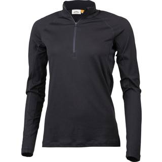 Lundhags Women's Gimmer Merino Light 1/2 Zip Black, XS