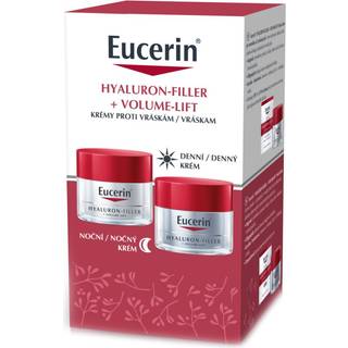Eucerin Hyaluron-Filler + Volume-Lift Økonomipakke For hudforyngelse