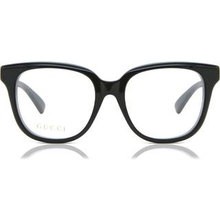 Gucci GG1173OA Asian Fit 001 53 Briller Kvinder Black - Black - 53mm