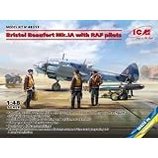 Bristol Beaufort Mk.IA with RAF pilots