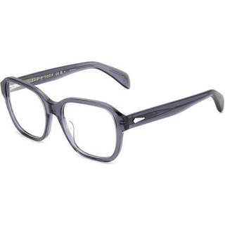 Rag & Bone RNB7056/G Asian Fit KB7 54 Briller Mænd Krystalklar - Transparent Dark Grey - 54mm